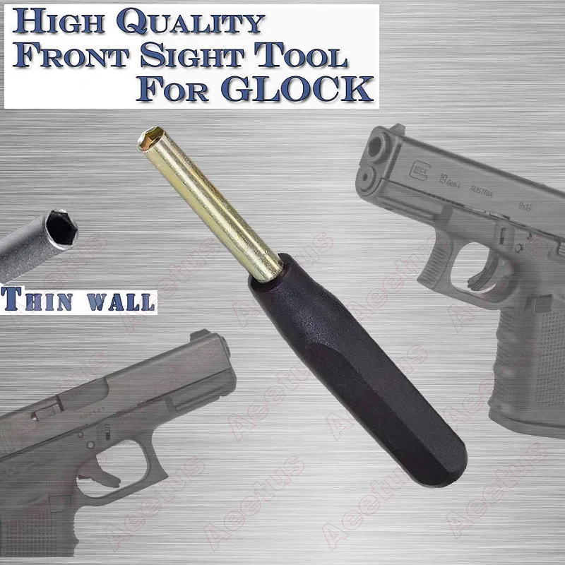 For Glock Front Night Sight Screw Removal Tool 3/16 Hex 17 19 21 22 23 26 41 42 Tool Glock armorer's tool Free Shipping
For Glock Front Night Sight Screw Removal Tool 3/16 Hex 17 19 21 22 23 26 41 42 Tool Glock armorer's tool Free Shipping