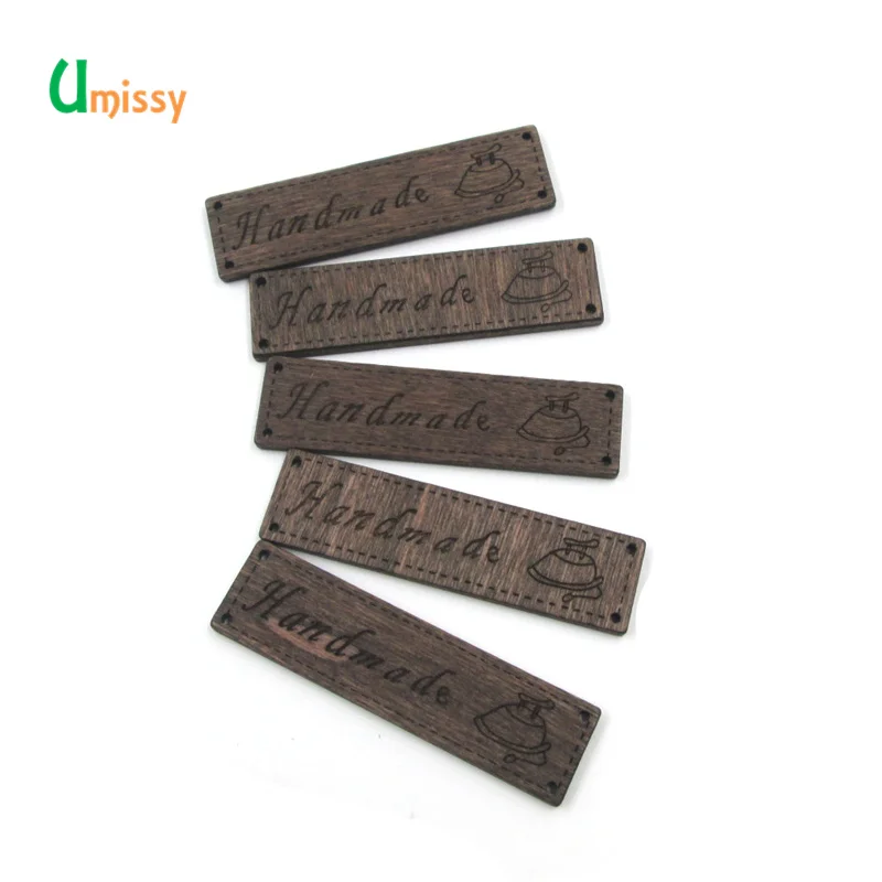 20pcs Large Handmake Logo Decorative Buttons Rectangle Original Color Eco-friendly Wood Button 4 Holes 62x2mm
20pcs Large Handmake Logo Decorative Buttons Rectangle Original Color Eco-friendly Wood Button 4 Holes 62x2mm