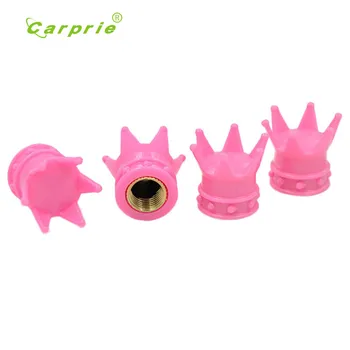 2017 new 4PC Crown Tire/Wheel Air Stem Valve Caps For Car Truck Hot Rod Pink Tapa de valvula quality hot june5
2017 new 4PC Crown Tire/Wheel Air Stem Valve Caps For Car Truck Hot Rod Pink Tapa de valvula quality hot june5