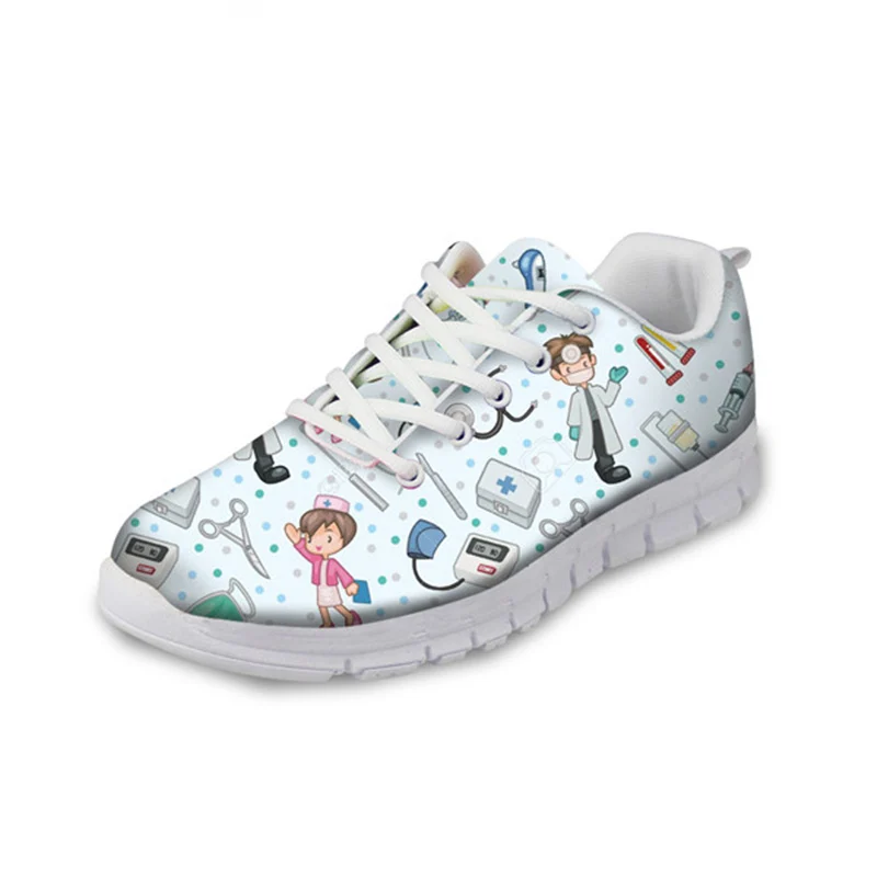 THIKIN Spring Summer Lace-up Mesh Flat Shoes Women 3D Cute Women Nursing Printing for Ladies Sneakers Casual Walking Shoes
THIKIN Spring Summer Lace-up Mesh Flat Shoes Women 3D Cute Women Nursing Printing for Ladies Sneakers Casual Walking Shoes