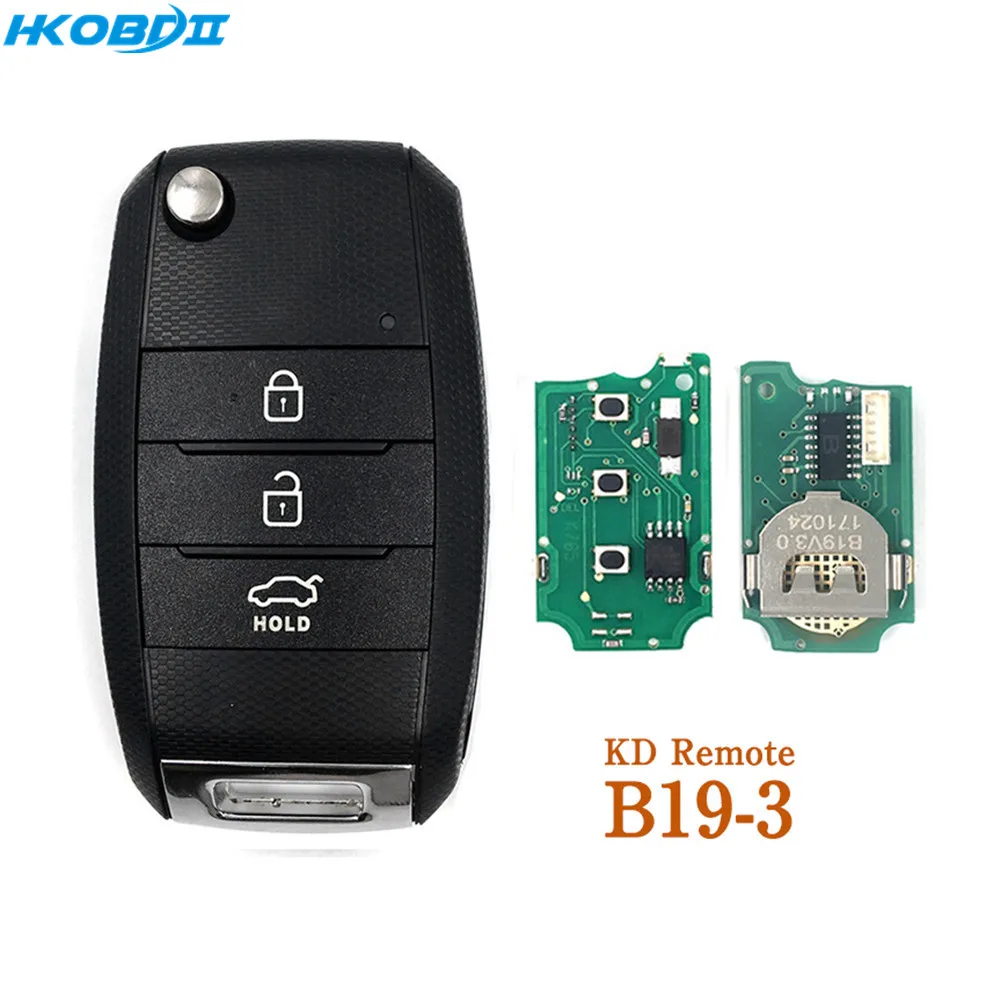 HKOBDII KEYDIY Original KD B19-3 B series Remotes For KD900/MINI KD/URG200 Key Programmer B Series Remotes
HKOBDII KEYDIY Original KD B19-3 B series Remotes For KD900/MINI KD/URG200 Key Programmer B Series Remotes