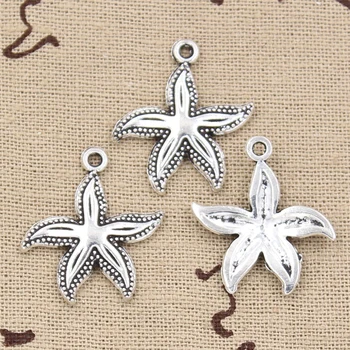 10pcs Charms Starfish 25x23mm Antique Bronze Silver Color Plated Pendants Making DIY Handmade Tibetan Bronze Finding Jewelry
10pcs Charms Starfish 25x23mm Antique Bronze Silver Color Plated Pendants Making DIY Handmade Tibetan Bronze Finding Jewelry