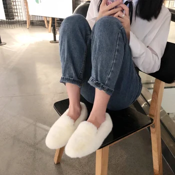 Autumn / Winter Warm Women's Shoes Soft and Comfortable Cotton Convenient Slip-On Female Flat Shoes Multi Colors Optional
Autumn / Winter Warm Women's Shoes Soft and Comfortable Cotton Convenient Slip-On Female Flat Shoes Multi Colors Optional