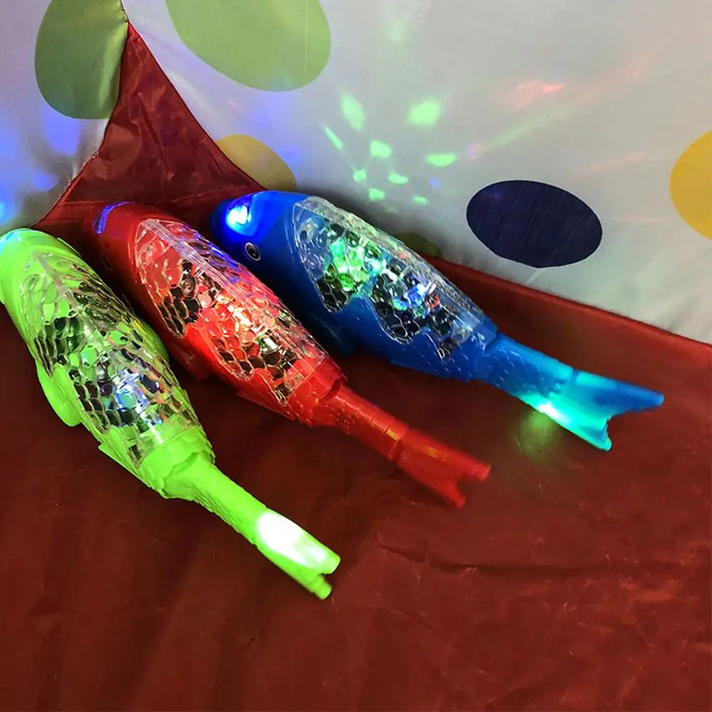 1Pcs Cartoon Plastic Simulation Fish Animal Shape Luminescent Music Electronic Swimming Toy For Kid Children Funny Gift
1Pcs Cartoon Plastic Simulation Fish Animal Shape Luminescent Music Electronic Swimming Toy For Kid Children Funny Gift