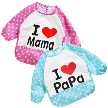 Cartoon children waterproof baby eating bib set optional anti-dirty clothes cover one size 2 color Anti-Water long sleeve
Cartoon children waterproof baby eating bib set optional anti-dirty clothes cover one size 2 color Anti-Water long sleeve