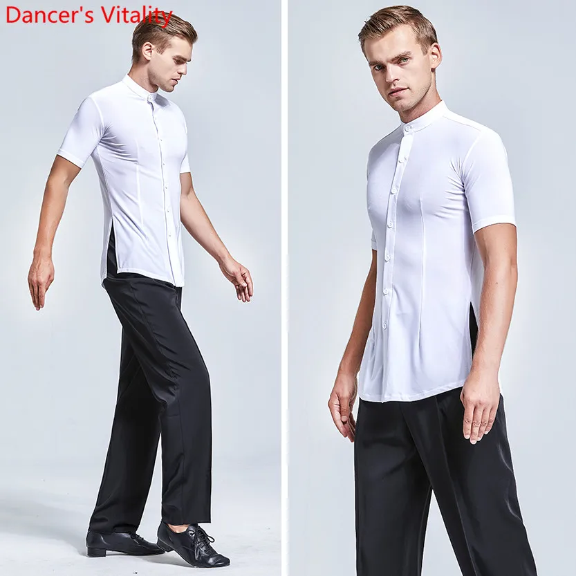 Men's Ballroom Dance Suit Adult Latin Dance Practice Clothes Tops or Pants or Set For Men's Ballroom Waltz Dance Costumes
Men's Ballroom Dance Suit Adult Latin Dance Practice Clothes Tops or Pants or Set For Men's Ballroom Waltz Dance Costumes