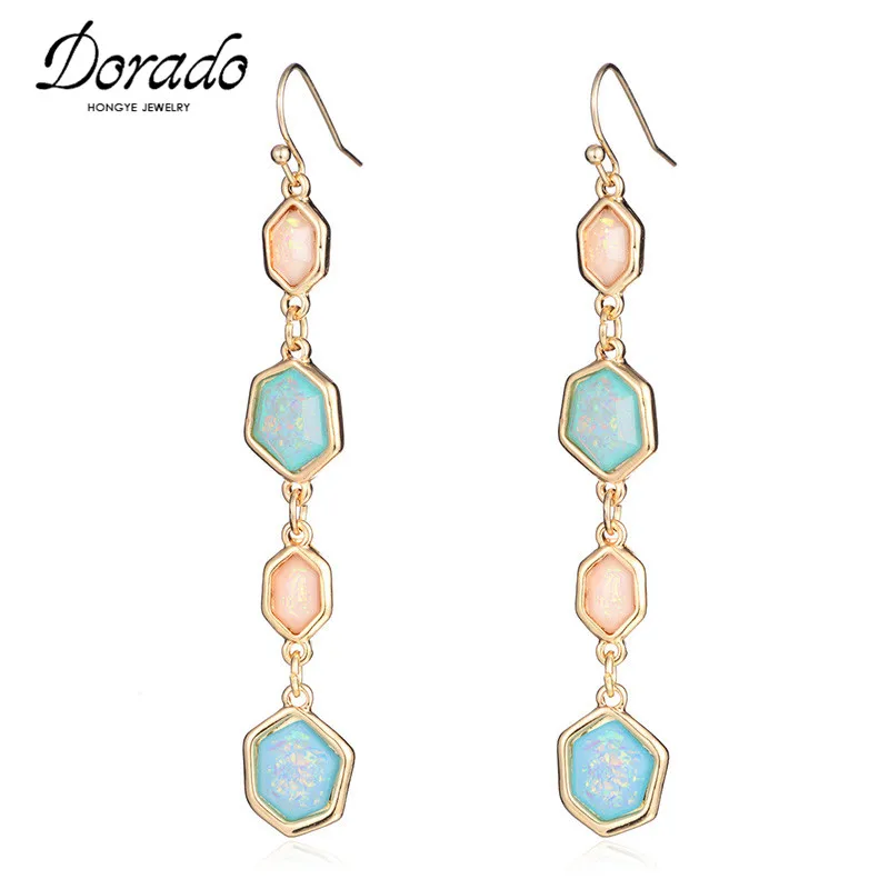 Resin Pendant Long Drop Earrings For Women Gold Color Alloy Female Dangle Hanging Earring Fashion Ear Jewelry Brincos 2018
Resin Pendant Long Drop Earrings For Women Gold Color Alloy Female Dangle Hanging Earring Fashion Ear Jewelry Brincos 2018