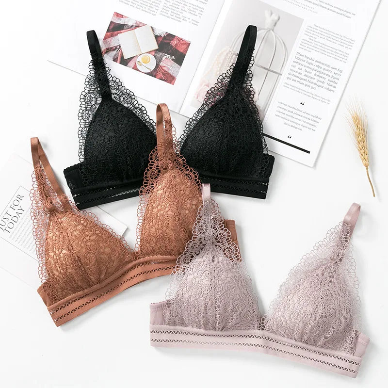 Lace Bra Soutien Gorge Push Up Lenceria Padded Bra Lingerie Renda Ropa Mujer 2019 Deep V High Quality Noble Elegant Fashion 
Lace Bra Soutien Gorge Push Up Lenceria Padded Bra Lingerie Renda Ropa Mujer 2019 Deep V High Quality Noble Elegant Fashion