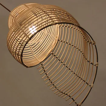 Wicker Rattan lighting, Hand knitted Big conch wicker pendant lamp Led lighting( No light bulb)
Wicker Rattan lighting, Hand knitted Big conch wicker pendant lamp Led lighting( No light bulb)