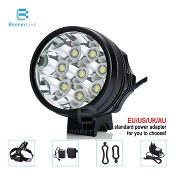 BannerLive Cycling Waterproof 8 T6 LED Bicycle Bike Light 3 Modes Front Flash Headlight Lamp Luz Bicicleta+7800mAH Battery Pack
BannerLive Cycling Waterproof 8 T6 LED Bicycle Bike Light 3 Modes Front Flash Headlight Lamp Luz Bicicleta+7800mAH Battery Pack