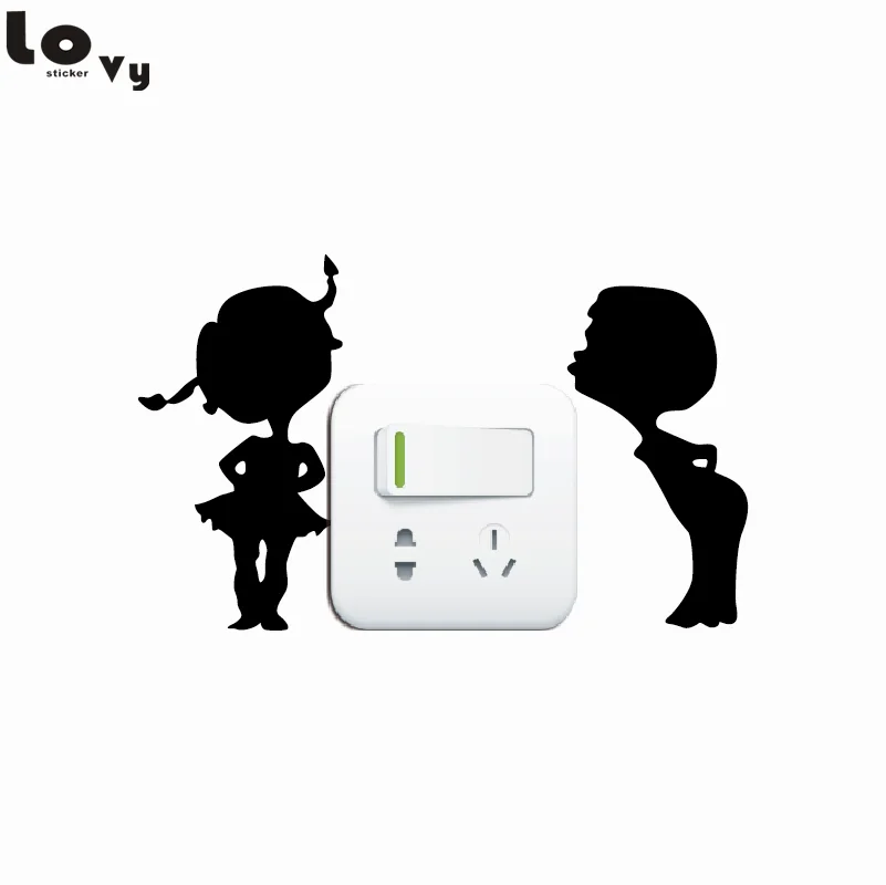 Виниловая наклейка на стену для мальчиков и девочек|switch sticker|vinyl wall decalsteen girl room