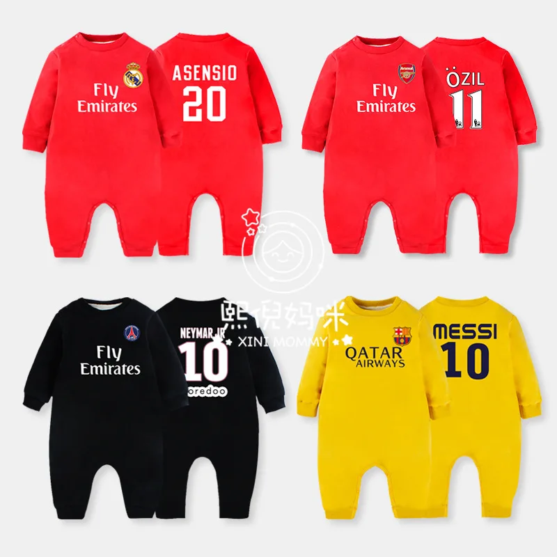 XINI MOMMY Unisex winter baby clothes Single Breasted baby clothing Full onesies baby clothes Letter fashion jumpsuits ALI66
XINI MOMMY Unisex winter baby clothes Single Breasted baby clothing Full onesies baby clothes Letter fashion jumpsuits ALI66