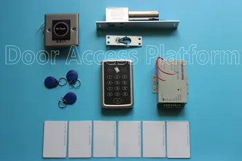 Electro Bolt lock open pin code+card reader access controller machine easy door locker kit with power supply and no touch exits
Electro Bolt lock open pin code+card reader access controller machine easy door locker kit with power supply and no touch exits