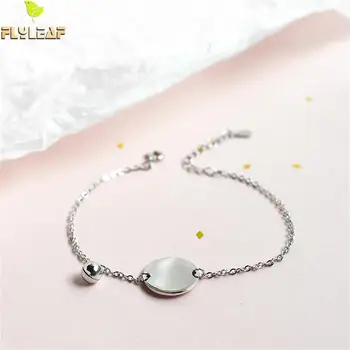Flyleaf Round Bell Real 925 Sterling Silver Bracelets For Women High Quality Fine Jewelry Bracelets & Bangles Engraved Name
Flyleaf Round Bell Real 925 Sterling Silver Bracelets For Women High Quality Fine Jewelry Bracelets & Bangles Engraved Name