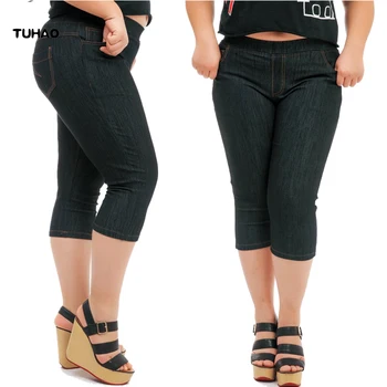 TUHAO Women Fitness Pencil Pants Summer Stretch Plus Size 5XL 4XL office lady Calf-Length Skinny Pants female Capris YH38
TUHAO Women Fitness Pencil Pants Summer Stretch Plus Size 5XL 4XL office lady Calf-Length Skinny Pants female Capris YH38