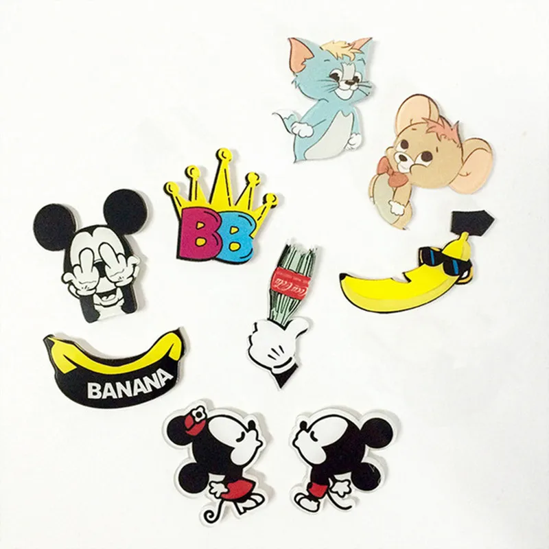 1PCS New Cartoon Character Badge Mickey Minnie Mouse Shaped Acrylic Badges Clothes Brooch Pins Icons On The Backpack Decoration
1PCS New Cartoon Character Badge Mickey Minnie Mouse Shaped Acrylic Badges Clothes Brooch Pins Icons On The Backpack Decoration