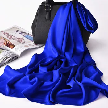 Natural Real 100% Silk Scarf Women Luxury Silk Brand Shawls Wraps 2020 Solid Pure Silk Satin Long Scarves Hijabs 175x55cm
Natural Real 100% Silk Scarf Women Luxury Silk Brand Shawls Wraps 2020 Solid Pure Silk Satin Long Scarves Hijabs 175x55cm