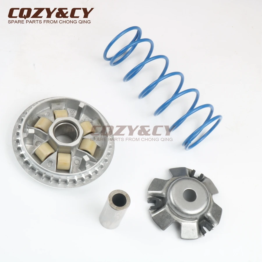 Scooter Variator Set w / 13g 18x14mm rollers & 1K -2K Torque Springs for SYM Fiddle 2 Jet 4 Orbit 1 2 Symphony S SR 125cc/150cc
Scooter Variator Set w / 13g 18x14mm rollers & 1K -2K Torque Springs for SYM Fiddle 2 Jet 4 Orbit 1 2 Symphony S SR 125cc/150cc