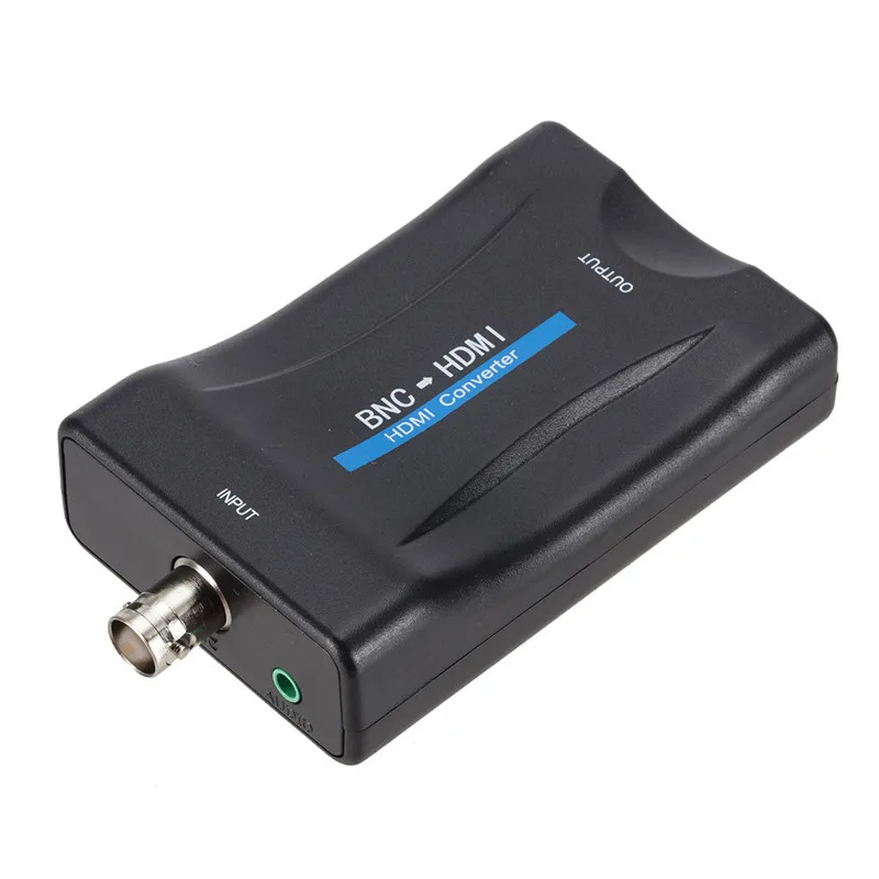 BNC to HDMI Converter Adapter SDI/HD-SDI/3G-SDI 1080P Multimedia HD Video Converter For Video Surveillance Camera to TV Project
BNC to HDMI Converter Adapter SDI/HD-SDI/3G-SDI 1080P Multimedia HD Video Converter For Video Surveillance Camera to TV Project