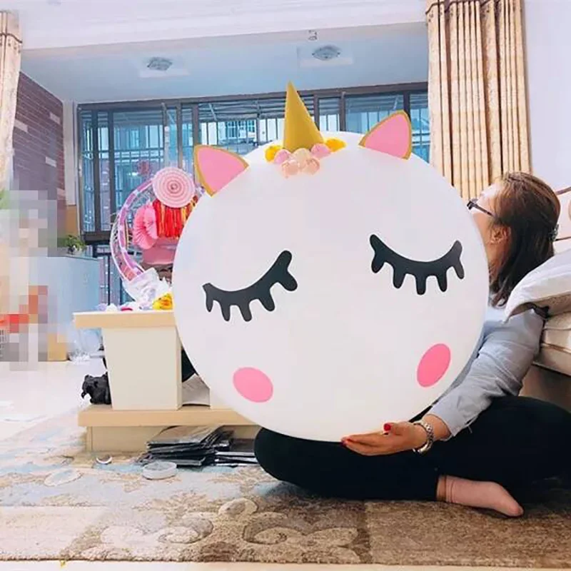 MMQWEC 18/24/36inch bubble balloon latex balloon DIY unicorn ear eyelash eye and corner for party transparent balloon decoration
MMQWEC 18/24/36inch bubble balloon latex balloon DIY unicorn ear eyelash eye and corner for party transparent balloon decoration