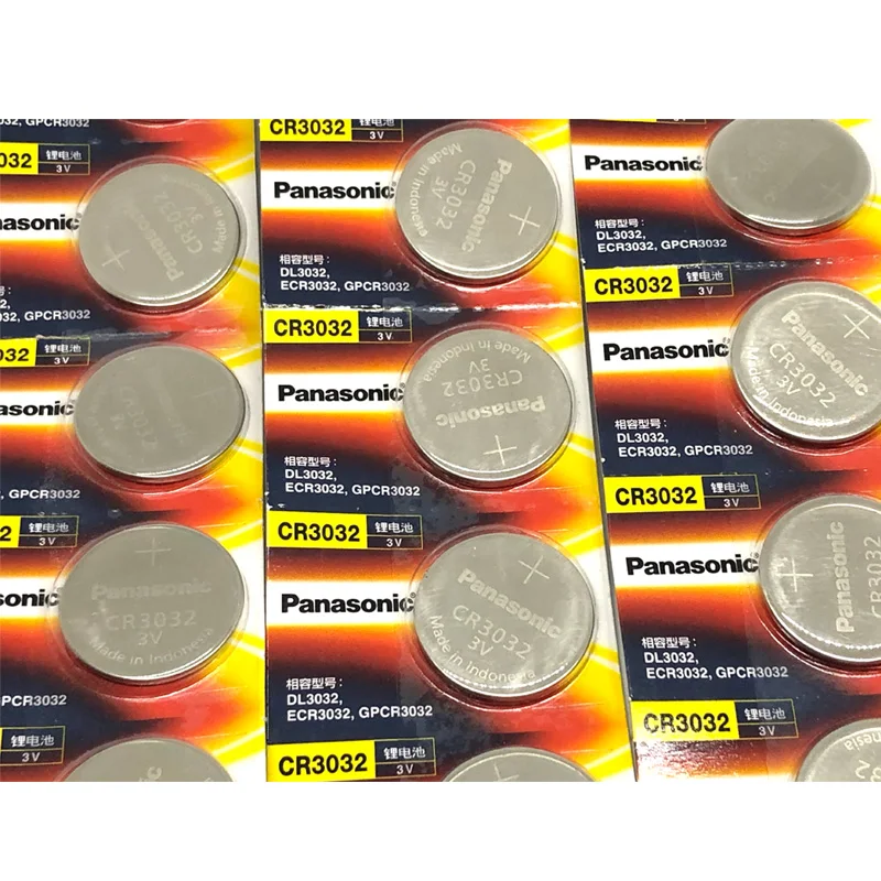 20pcs/lot New Original Battery For Panasonic CR3032 3V Lithium Car Key Remote Control Electric Alarm Cell Button Coin Batteries
20pcs/lot New Original Battery For Panasonic CR3032 3V Lithium Car Key Remote Control Electric Alarm Cell Button Coin Batteries