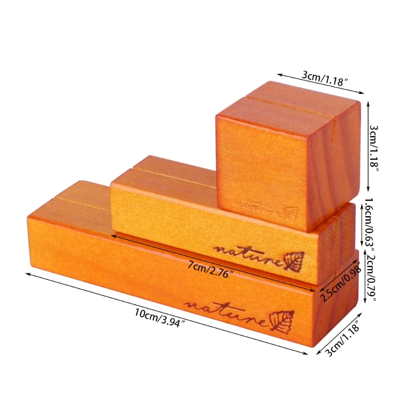 Natural Wood Note Holder Block Clips Paper Photo Picture Card Holder Clamp Stand Table Decor
Natural Wood Note Holder Block Clips Paper Photo Picture Card Holder Clamp Stand Table Decor