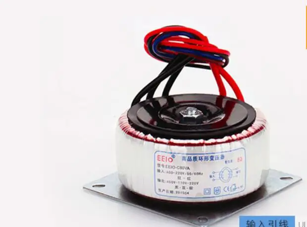 0-110-220V tranformer 80VA Toroidal transformer copper custom transformer 220V input 0-110-220V 0.36A Isolation transformer
0-110-220V tranformer 80VA Toroidal transformer copper custom transformer 220V input 0-110-220V 0.36A Isolation transformer