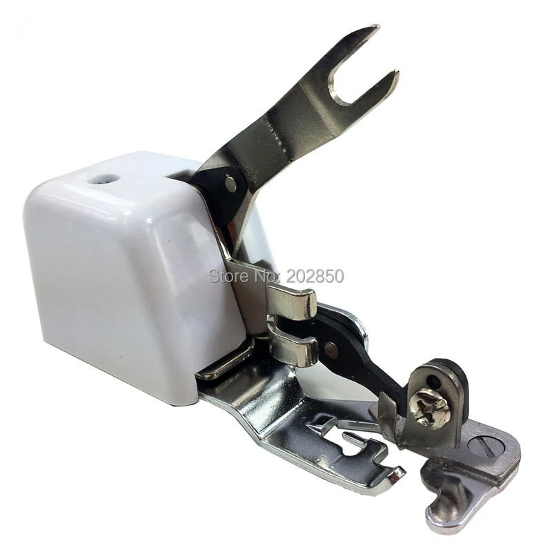 

Household Multi-Function Sewing Machine Presser Foot W/ Side Cutter/Blade,RCT-10L,Excellent For Cut&Hem&Z/Z Sew,Great Quality!