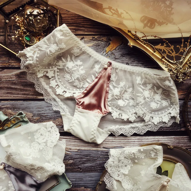 High Quality Women's Cotton Panties Seamless Satin Panties Pink Comfortable Ladies Lace Briefs Female Underpants Women Pants
High Quality Women's Cotton Panties Seamless Satin Panties Pink Comfortable Ladies Lace Briefs Female Underpants Women Pants