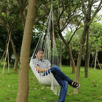 Single-person Hammocks Garden Dormitory Bedroom Hanging Swinging Child Adult Swinging Single Safety Hammock
Single-person Hammocks Garden Dormitory Bedroom Hanging Swinging Child Adult Swinging Single Safety Hammock