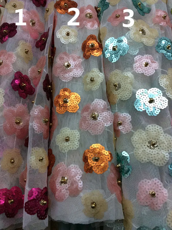 Hot Sell sequins lace fabric with beads New Arrival LJY-33025 African Cord Lace with sequins for party dress
Hot Sell sequins lace fabric with beads New Arrival LJY-33025 African Cord Lace with sequins for party dress