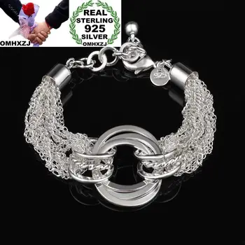 OMHXZJ Wholesale Personality Fashion Woman Gift Silver Round Thin Chains 925 Sterling Silver Bracelet+Necklace Jewelry Set SE53
OMHXZJ Wholesale Personality Fashion Woman Gift Silver Round Thin Chains 925 Sterling Silver Bracelet+Necklace Jewelry Set SE53