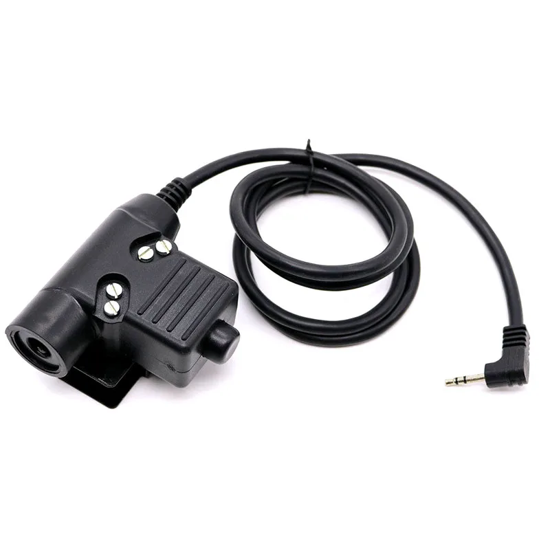 1 Pin 2.5mm U94 Headset PTT Cable Plug Military Adapter Z113 Standard Version For Motorola T6200 T6200C T5600 Cobra MT600 Radio
1 Pin 2.5mm U94 Headset PTT Cable Plug Military Adapter Z113 Standard Version For Motorola T6200 T6200C T5600 Cobra MT600 Radio