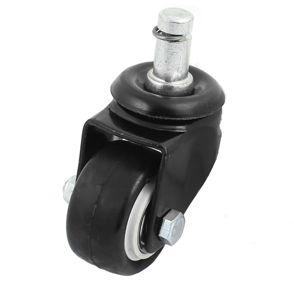 uxcell 4 Pcs 10 x 21mmLaundry Cart Shaft 40mm Wheel Dia Swivel Caster Black for Home or Office Chairs Hot Sale
uxcell 4 Pcs 10 x 21mmLaundry Cart Shaft 40mm Wheel Dia Swivel Caster Black for Home or Office Chairs Hot Sale