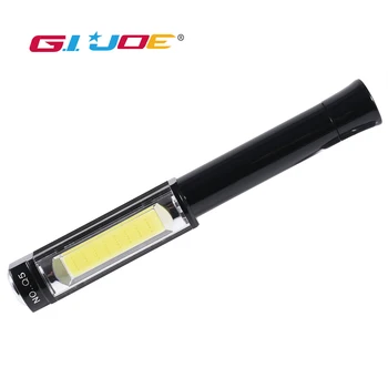GIJOE cob work light led portable light use 3*AAA battery 3 modes plastic case waterproof with magnetic warning light
GIJOE cob work light led portable light use 3*AAA battery 3 modes plastic case waterproof with magnetic warning light