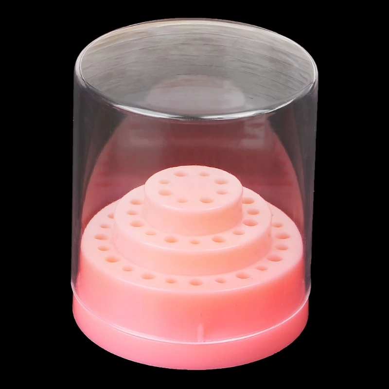 48 Holes Nail Drill Bit Holder Display Standing with Cover Manicure Storage Box U90F
48 Holes Nail Drill Bit Holder Display Standing with Cover Manicure Storage Box U90F