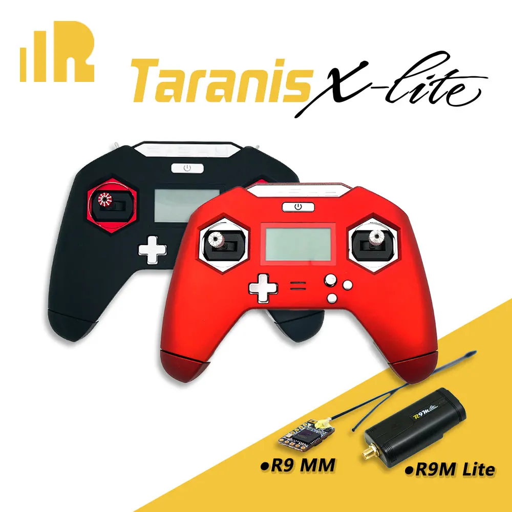 FrSky Taranis X-LITE X Lite Hand transmitter 2.4GHz ACCST 16CH RC Transmitter with R9M lite R9MM receiver for RC Racing Drone
FrSky Taranis X-LITE X Lite Hand transmitter 2.4GHz ACCST 16CH RC Transmitter with R9M lite R9MM receiver for RC Racing Drone