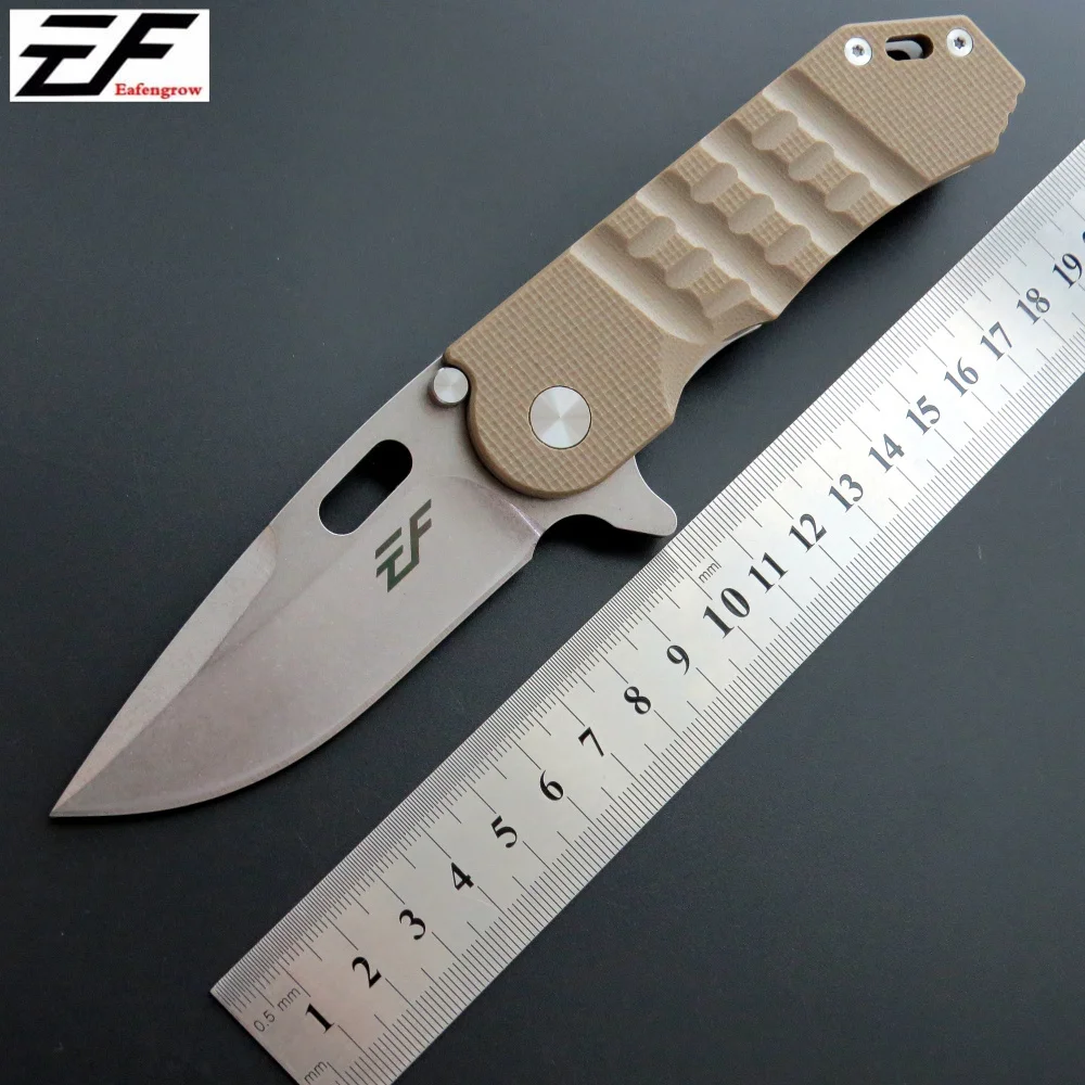 Eafengrow EF36 58-60HRC D2 Blade G10 Handle Folding knife Survival Camping tool Hunting Pocket Knife tactical edc outdoor tool
Eafengrow EF36 58-60HRC D2 Blade G10 Handle Folding knife Survival Camping tool Hunting Pocket Knife tactical edc outdoor tool