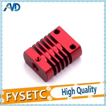 

1PC Red MK10 V6 Heat Sink Radiator Fit 22mm Cooling Fan Aluminum Fins With Size 27x22x12mm 1.06*0.86*0.47 Hot For CR8/CR10