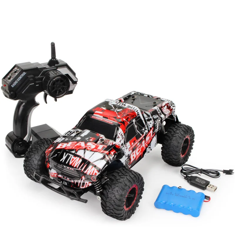 RC Car 2.4G 4CH Rock Climbing Crawlers Driving Drive Bigfoot Car Remote Control Drift Car 1:16 Model Off-Road Vehicle Kids Toys
RC Car 2.4G 4CH Rock Climbing Crawlers Driving Drive Bigfoot Car Remote Control Drift Car 1:16 Model Off-Road Vehicle Kids Toys
