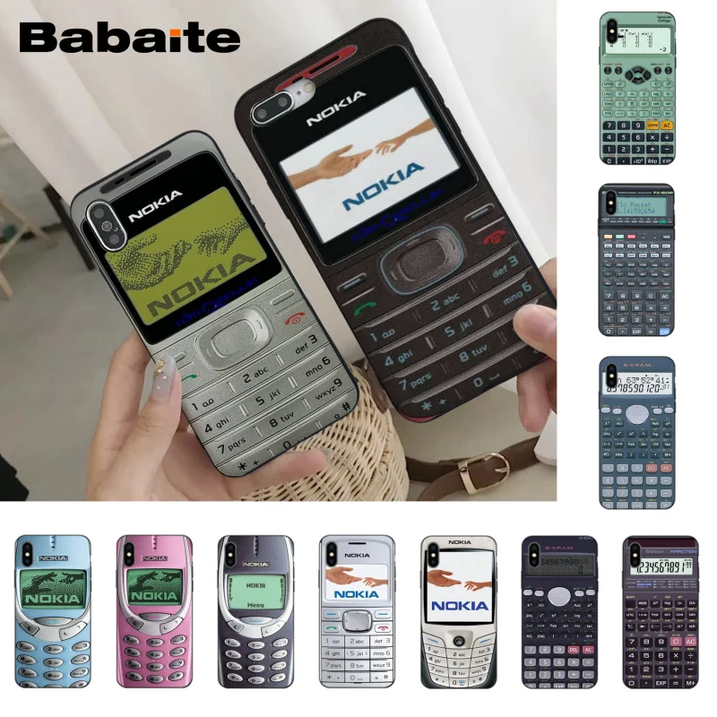 Babaite Classical Noki Calculator Model Design Phone Case for iPhone 8 7 6 6S Plus X Xs Xr XsMax 5 5S SE 5C11 11pro 11promax
Babaite Classical Noki Calculator Model Design Phone Case for iPhone 8 7 6 6S Plus X Xs Xr XsMax 5 5S SE 5C11 11pro 11promax