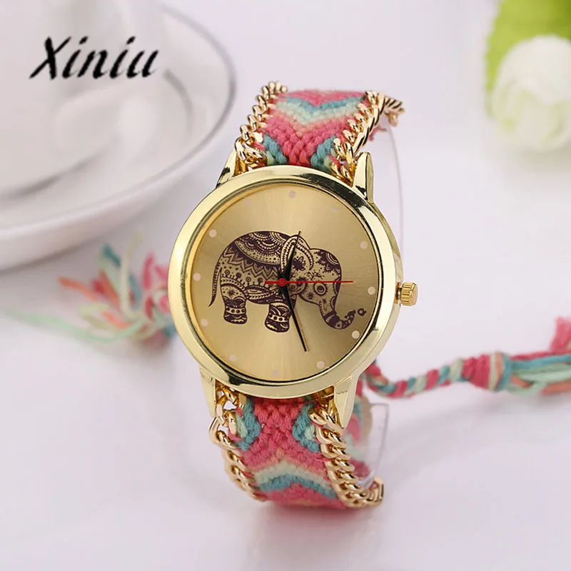 Xiniu Watch Women Elephant Pattern Watch Ladies Bracelets Quartz Clock Women's Watches Auto Date Analog Dial Watch #LREW
Xiniu Watch Women Elephant Pattern Watch Ladies Bracelets Quartz Clock Women's Watches Auto Date Analog Dial Watch #LREW