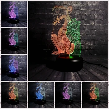 Chinese Classical Paper Cut Flying Dragon Dinosaur Double-Mixed-Colored Amazing 7 Color Dimming Gradient Ancient Dragon Art Lamp
Chinese Classical Paper Cut Flying Dragon Dinosaur Double-Mixed-Colored Amazing 7 Color Dimming Gradient Ancient Dragon Art Lamp