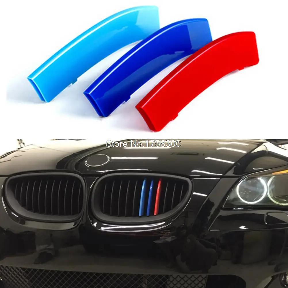 3D Styling Car Front Grille Trim Sport Strips Cover Stickers for 2004-2010 BMW 5 Series E60
3D Styling Car Front Grille Trim Sport Strips Cover Stickers for 2004-2010 BMW 5 Series E60