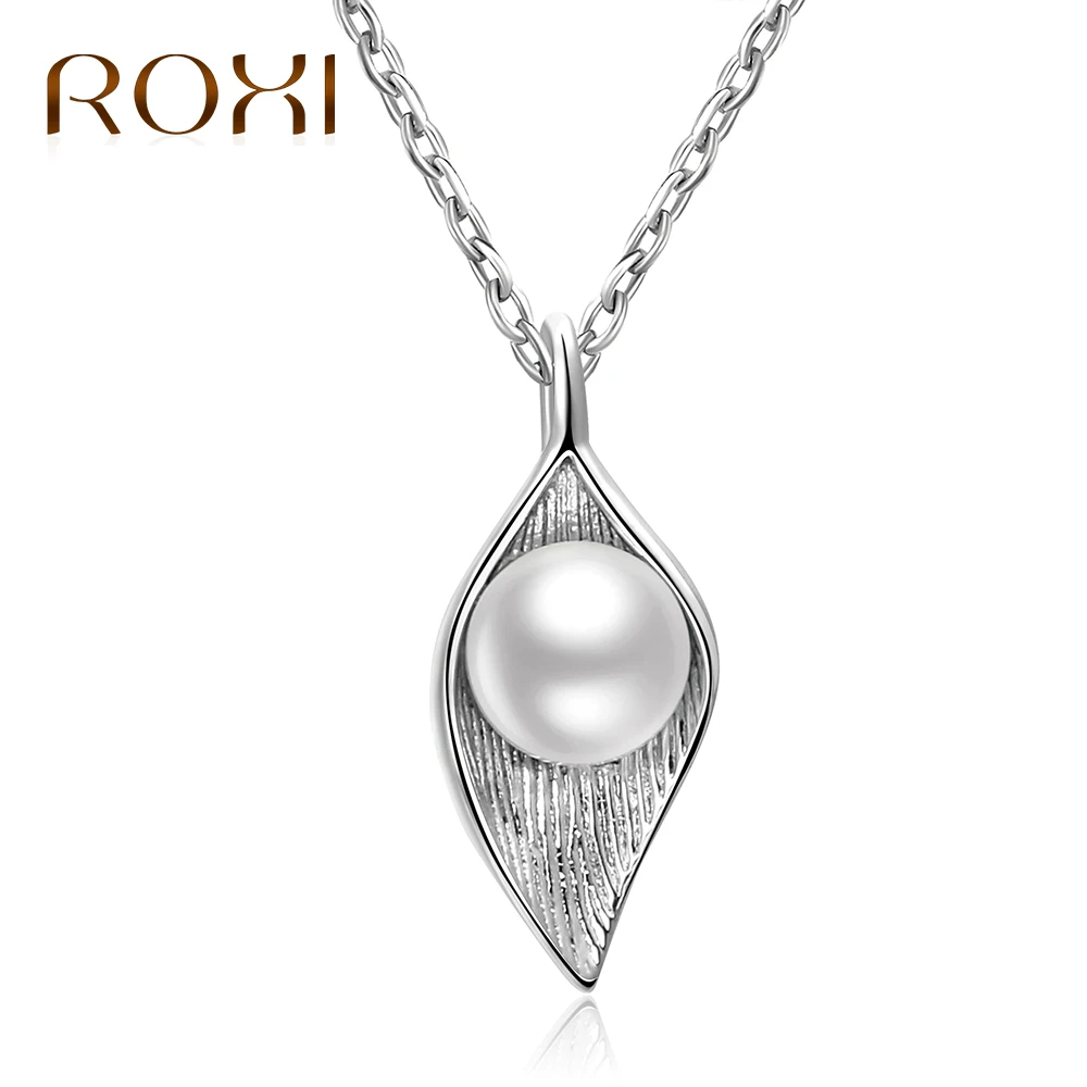 ROXI 2018 New Arrival Simulated-Pearl White Gold Color Fashion Leaf Shape Pendant Necklaces for Women Wedding Jewelry Dropship
ROXI 2018 New Arrival Simulated-Pearl White Gold Color Fashion Leaf Shape Pendant Necklaces for Women Wedding Jewelry Dropship