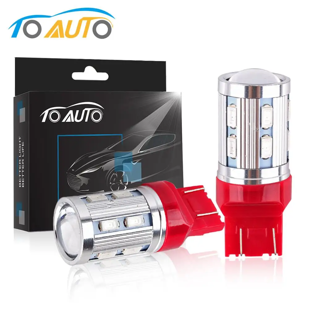 T20 LED W21/5W 7443 LED White 12SMD 5730 Chip Auto Brake Lights Reversing Lamp Bulb DRL 12V Auto White Red Amber
T20 LED W21/5W 7443 LED White 12SMD 5730 Chip Auto Brake Lights Reversing Lamp Bulb DRL 12V Auto White Red Amber