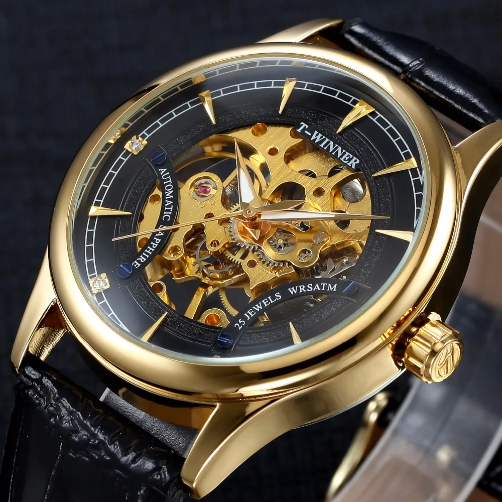 Brand Luxury Royal Diamond Design Black Gold Watch Montre Homme Mens Watches Relogio Male Skeleton Mechanical Watch
Brand Luxury Royal Diamond Design Black Gold Watch Montre Homme Mens Watches Relogio Male Skeleton Mechanical Watch