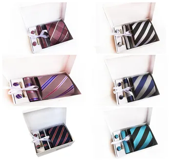 Unique Design Quality Business Accessories Tie Cufflinks 6 Piece Set High Quality Polyester Silk Simple Personality Men's Suit
Unique Design Quality Business Accessories Tie Cufflinks 6 Piece Set High Quality Polyester Silk Simple Personality Men's Suit
