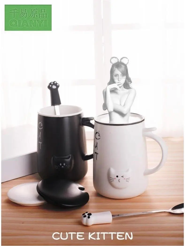 Cute Cat 400Ml Cafe Coffee Mug Drinking Cups Large Capacity Style Ceramic Milk Breakfast Mugs Water Tea Big Cup Drinkware
Cute Cat 400Ml Cafe Coffee Mug Drinking Cups Large Capacity Style Ceramic Milk Breakfast Mugs Water Tea Big Cup Drinkware