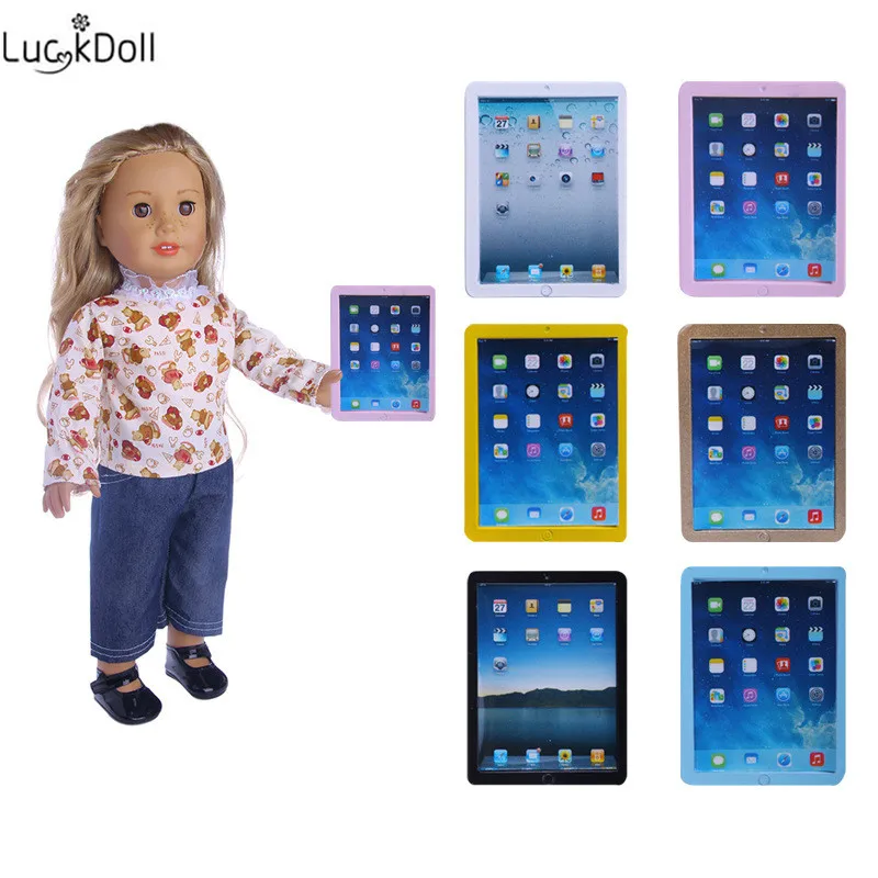 Luckydoll ipad Tablet Computer Model fit 18 inch American Doll or 43cm 18" Doll Doll Accessories for Dolls
Luckydoll ipad Tablet Computer Model fit 18 inch American Doll or 43cm 18" Doll Doll Accessories for Dolls